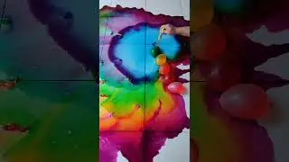 Compilation Video Popping Colorful Water Balloon Reverse Video Asmr