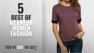 Meaneor Women Fashion [2018 Best Sellers]: Meaneor Women Solid Comfy Loose Fit Roll Over Short
