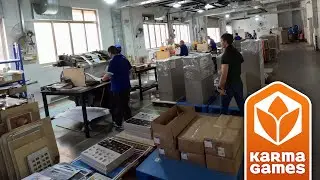 Whatz Games Board Game Production Impressions