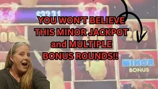 Exciting Minor Jackpot and Multiple Bonus Rounds!