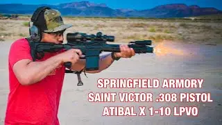 Пистолет Springfield Armory SAINT Victor .308 | ATIBAL X 1-10 LPVO