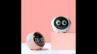 OhStylish Shop - Bedside Alarm Clock with Cute emoji #Alarm #Bedside #Clock #emoji