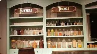 Grant's Drug Store 1st Floor Pharmacy at Mark Twain's Boyhood Home Museum