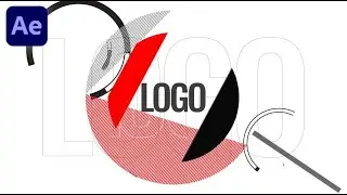 Complex Logo Animation By Using Shapes In Adobe After Effects - After Effects Tutorial - No Plugins.
