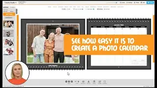 See how easy it is to create a photo calendar