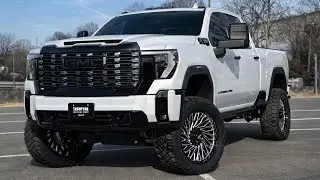 LIFTED 2500HD Denali Ultimate Review! 