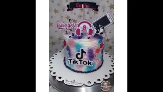 BOLO TIE DYE BABY / TIK TOK #tiktokvideo #bolodeaniversario