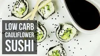 Low Carb Cauliflower Sushi | Easy Keto Recipe by Forkly