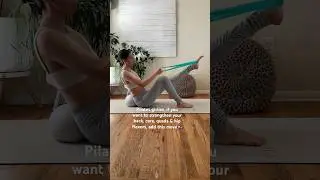 Strong core, strong body #pilatesstrong #pilatesworkout #matpilates #athomepilates #strengthpilates