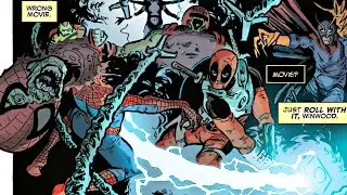 Deadpool Kills Zombie Spiderman Ends His Suffering