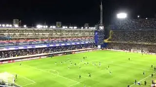 Argentina Fans chanting Messi&rsquo;s name at the La Bombonera !