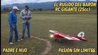 RC Bar&oacute;n Rojo 25cc &ndash; Volar en familia es la mejor parte del hobby #aeromodelismo #rcplane