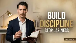 How to Build Discipline When You Feel Lazy | English Learning Stories (Calm Podcast)