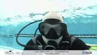 Open Water Diver und Trockentauchen