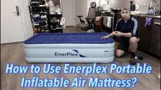 Как использовать портативный надувной матрас Enerplex?