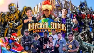WE TOOK OVER UNIVERSAL STUDIOS HOLLYWOOD 🌎🔥! Ft. Primes Do Party! (TFCon LA 2025) #transformers