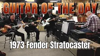 Fender Stratocaster Sunburst 1973 года | Гитара дня &mdash; при участии Джонни Дэвида