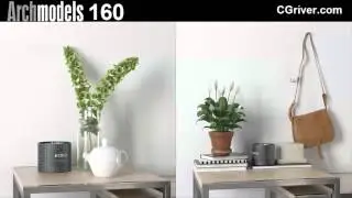 Evermotion Archmodels Vol. 160 - Photo-Realistic 3D Decors - CGriver.com