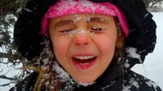 SNOWBALL TO THE FACE!