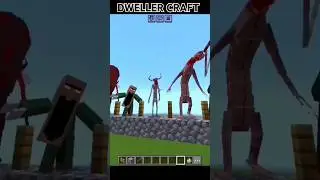 DWELLER CRAFT 💥 FOR MCPE / BEDROCK #minecraft #sirenhead #minecraftshorts #minecraftmodding