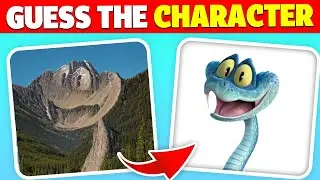 GUESS 🏙️ 🚔 ZOOTOPIA 2 CHARACTERS BY SQUINTING YOUR EYES!😑Illusion  Quiz! I Nick Wilde, Judy Hops