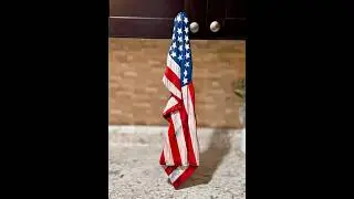 Finished! Carved draped wooden American flag #shousugiban #usa #flag #woodcarving #carving