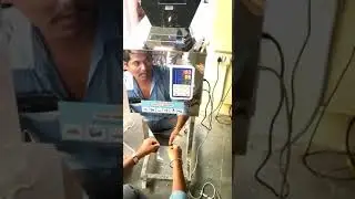 Granules filling machine