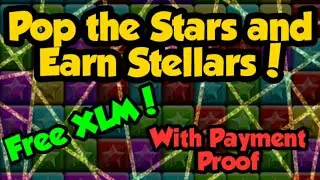 Earn FREE Stellar Lumens by Playing PopStellar | Free XLM | Legit Paying Game App | Vweeter Games