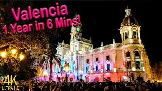 VALENCIA, SPAIN, NEW, INCREDIBLE CITY, 1 YEAR IN 6 MINUTES, Travel Guide,