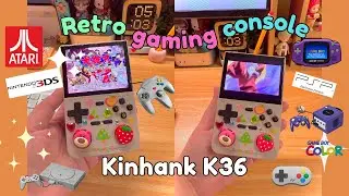 Kinhank K36 Review: Is This Retro Handheld a Hidden Gem? ⭐️ PSP DS Atari SEGA Sony Playstation etc