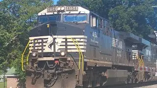 Ns 4154 leads mixed with ns 1013 as dpu (with lots of rail loads)