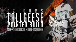 Saved another SD from the trash and painted it. Sangoku Skoetsuden Tallgeese | Painted Gunpla Build