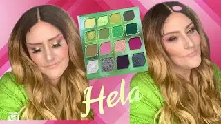 💐SPRING TIME INSPIRATION|ODEN'S EYE HELA PALETTE|Angelica Nyqvist|Review & Look|DUO CHROME SHIMMERS