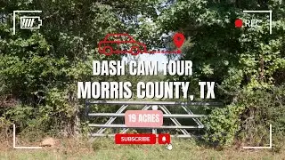 19 Acres in Morris County, TX–Unrestricted–Financing–Soil Test– Cleared Areas–Daingerfield - Dashcam