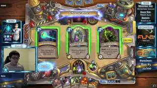Hearthstone Amaz Playing Warlock Arena With Ragnaros - 100 in 10 Challenge -