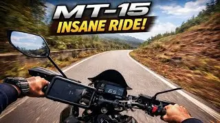 Yamaha MT-15 POV: The Most Relaxing Ride Through the Hills