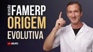 FAMERP 2025 - A figura ilustra a origem evolutiva dos atuais camelídeos a partir do ancestral