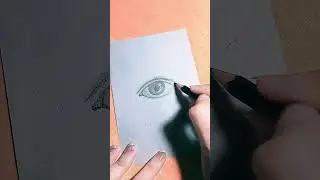 Eye Pencil Sketch | Shading & Texture