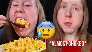 SongByrd ASMR Putting herself in DANGER over food races..
