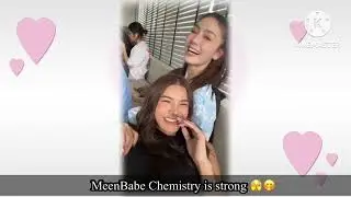 [MeenBabe] Meena & Aoom Sweet & Cute Moments #meena #Meenbabe #missgrandthailand #thaigl #wlw