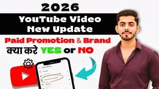 How to Disable Paid Promotion & Brand Settings in YouTube Studio | Full Step-by-Step Guide 2026