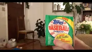 Ripping a Wax Pack: 1987 Topps, Barry Bonds