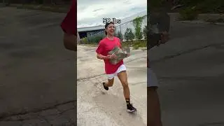 Sprinting with heavier and heavier rocks 🪨