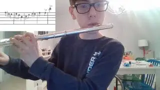 Mount Vernon March on flute. MY FIRST VIDEO!