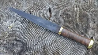 Forging A 17th Century Highland DIRK!