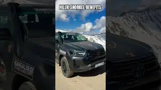 Snorkel Benefit Of Hilux #nangalvasi #travel #toyotahilux #hiluxvala