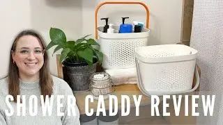 👜Keep Your Essentials Handy with this Portable Shower Caddy Basket Tote!🧴Shop Link in Comments!