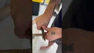 Palm frond bow drill