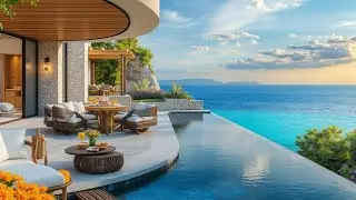 Relaxing Bossa Nova Jazz Beach Music Mix Ocean View Study Chill Vibes Background
