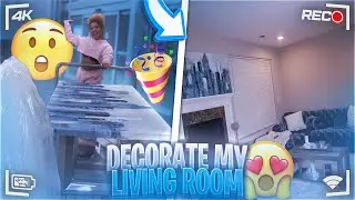 Extreme LUXURY LIVING ROOM Transformation 42 hrs😍💎